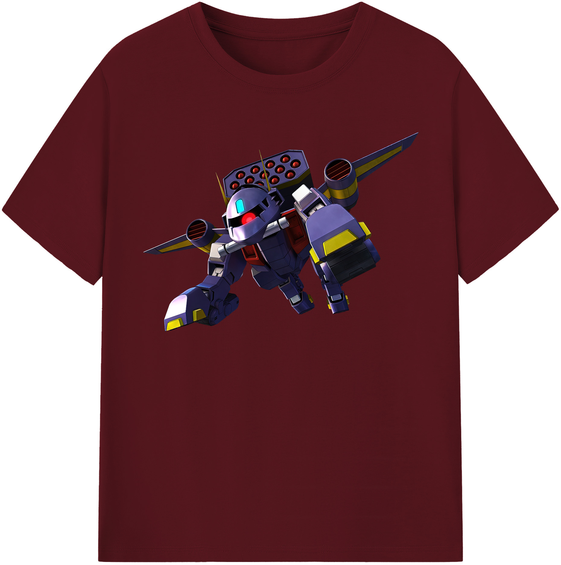 （画像用） 機動戦士ガンダム Mobile Suit Gundam 綿100％半袖Tシャツ（フロントプリント）